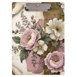 Vintage Floral - Clipboard
