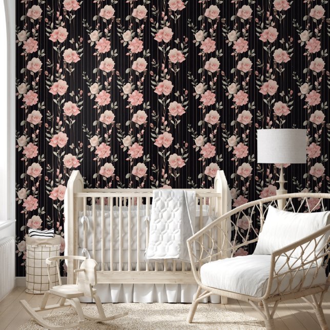 Vintage Floral Cottagecore Wallpaper (Kids)