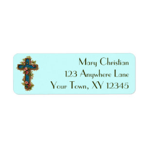 Vintage Floral Cross