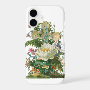 Vintage Floral Cross
