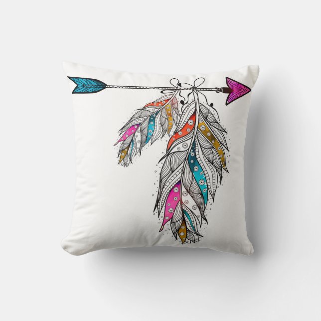 Vintage floral cushion (Front)