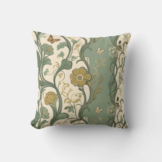 vintage floral cushion (Front)