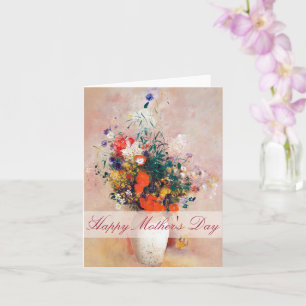 Vintage floral custom card