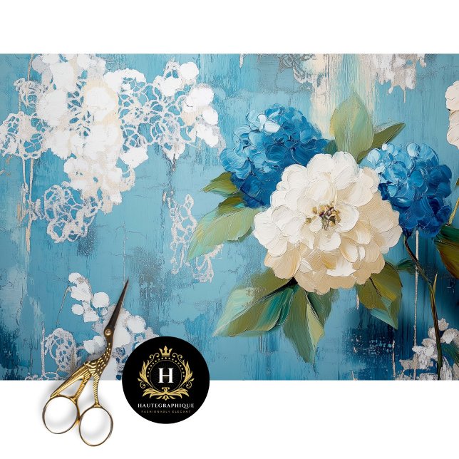 Vintage Floral Decoupage  Tissue Paper (Creator Uploaded)