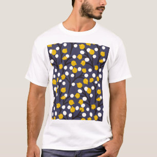Vintage floral delicate botanical pattern. T-Shirt