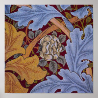 Vintage Floral Design Acanthus Leaves