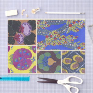 Vintage Floral Designs   Émile-Allain Séguy Tissue Paper