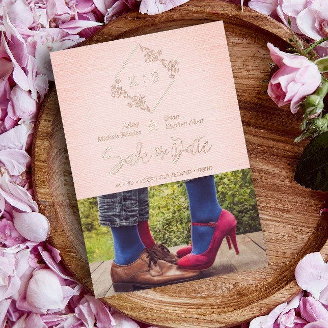 Vintage Floral Diamond Photo Pink Textile Effect (Creator Uploaded)