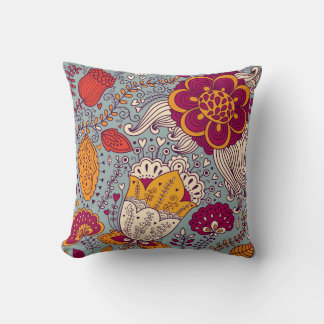 Vintage Floral Elegant Background Cushion