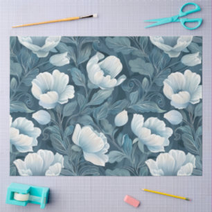 Vintage Floral Elegant Decoupage Art Tissue Paper