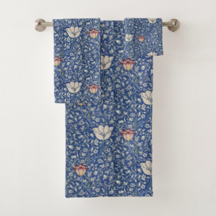 Vintage Floral Flowers William Morris Medway Bath Towel Set