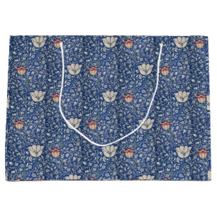 Vintage Floral Flowers William Morris Medway Large Gift Bag