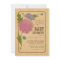 Vintage Floral Garden Party Baby Shower Invite