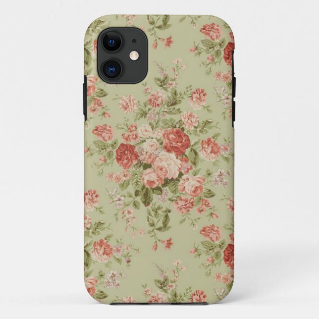 Vintage Floral iPhone 5 Case-Mate Case (Back)