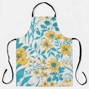 Vintage Floral: Liberty Motif Seamless Apron
