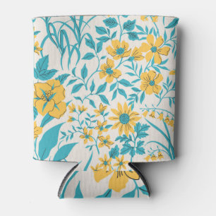 Vintage Floral: Liberty Motif Seamless Can Cooler