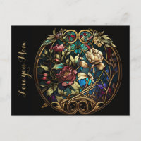 Vintage Floral Metal Art Mother's Day