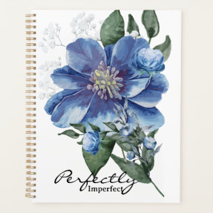 Vintage Floral Minimalistic notebook diary Planner