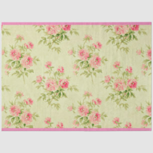 Vintage Floral Modern Rose Popular Tissue Paper