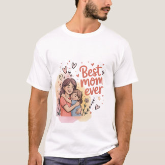 Vintage Floral Mother’s Day T-Shirt