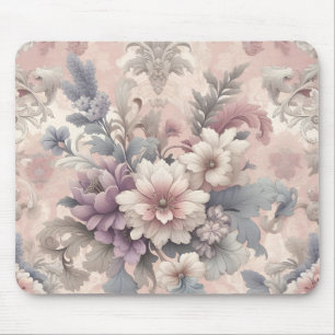 Vintage Floral Mouse Pad