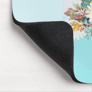 Vintage Floral Mouse Pad/Pastel Colours Mouse Pad
