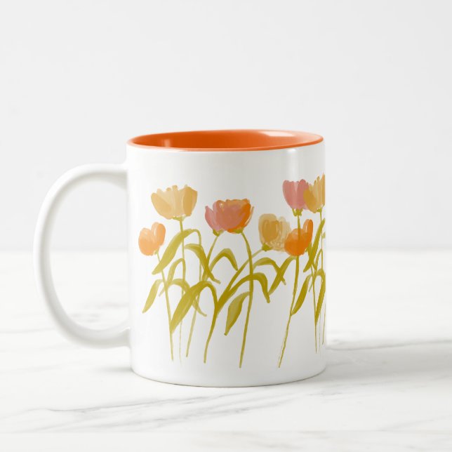 Vintage Floral Mug (Left)