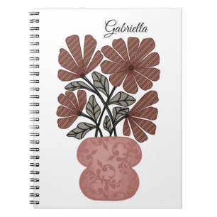 Vintage Floral Notebook