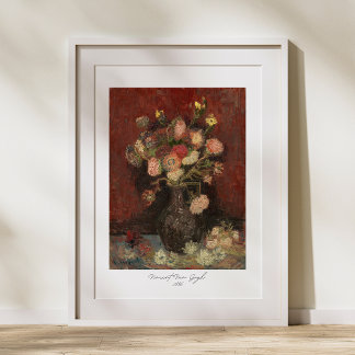 Vintage Floral Painting Poster