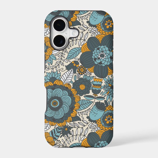 Vintage floral pattern (Back)