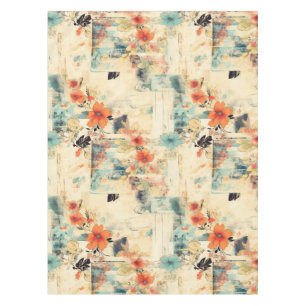 Vintage Floral Pattern (2) Tablecloth