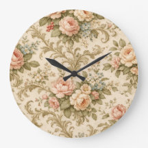 Vintage Floral Pattern Wallpaper