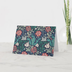Vintage Floral Pattern, William Morris Card