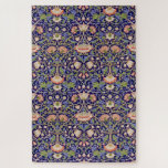 Vintage Floral Pattern, William Morris Jigsaw Puzzle<br><div class="desc">William Morris (24 March 1834 – 3 October 1896) was a British textile designer, poet, novelist, translator, and socialist activist associated with the British Arts and Crafts Movement. He was a major contributor to the revival of traditional British textile arts and methods of production. His literary contributions helped to establish...</div>