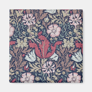 Vintage Floral Pattern, William Morris Magnet