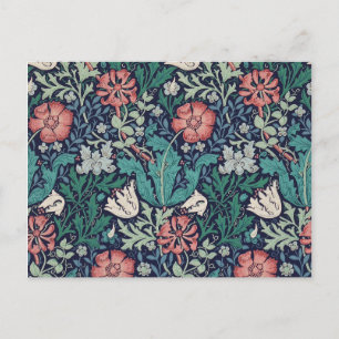 Vintage Floral Pattern, William Morris Postcard