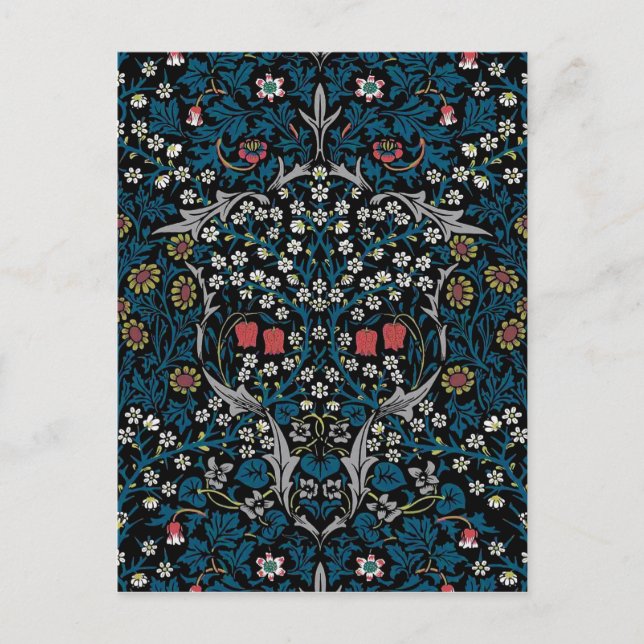 Vintage Floral Pattern, William Morris Postcard (Front)