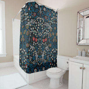 Vintage Floral Pattern, William Morris Shower Curtain