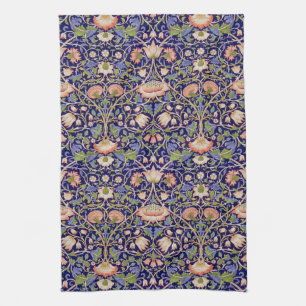 Vintage Floral Pattern, William Morris Tea Towel