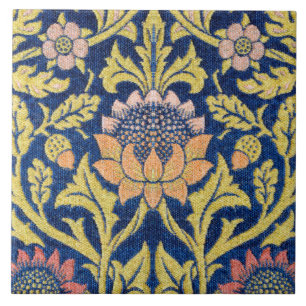 Vintage Floral Pattern, William Morris Tile