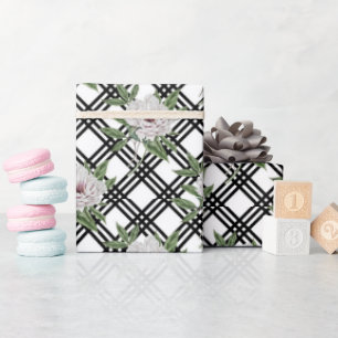 Vintage Floral Pattern Wrapping Paper