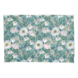 Vintage Floral Pillowcase