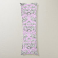 Vintage floral pink toile de jouy Bridal shower