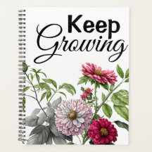 Vintage Floral Positive Quote Wildflower
