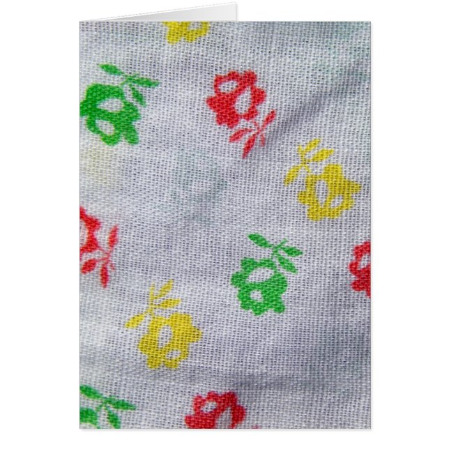 Vintage Floral Print Fabric (Front)