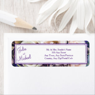Vintage Floral - Return Address Labels