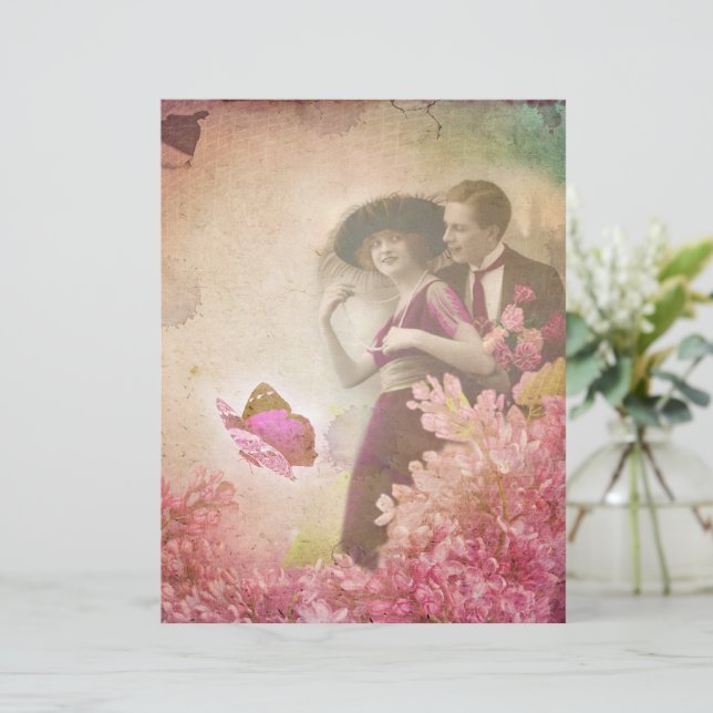 Vintage floral romance (Standing Front)