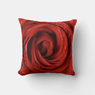 Vintage Floral Rose Elegant Art Pillow