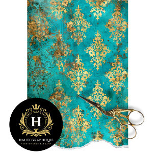 Vintage Floral Rustic Texture French Decoupage Tissue Paper
