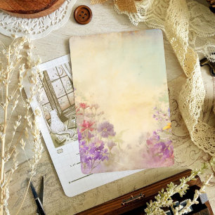 vintage floral scrapbook papers